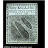 Image 2 : Continental Currency Counterfeit Detector September 26, 1778 $30 Gem New. Printed on blue paper, fro