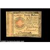 Image 1 : Continental Currency January 14, 1779 $20 Choice Extremely Fine. A bright and appealing example, wit