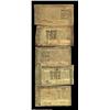Image 1 : Five 1774 Maryland Notes. All are from the April 10 issue, and all grade right around Very Fine. The