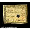 Image 1 : Massachusetts May 5, 1780 $8 Very Choice New. This fully signed Massachusetts Guaranteed note has a.