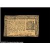 Image 1 : New York March 5, 1776 $1/3 About New. A light center fold is all that separates this high-grade New
