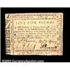 Image 1 : North Carolina December 1768 $5 Extremely Fine. A very nice example of the highest denomination from