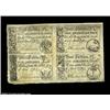 Image 1 : South Carolina April 10, 1778 Uncut Sheet of Four Choice New. This uncut South Carolina sheet contai