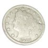 Image 1 : 1907 LIBERTY "V" NICKEL RED BOOK VALUE IS $3.00+ *NICE EARLY VERY GOOD GRADE*!!