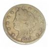 Image 1 : 1911 LIBERTY "V" NICKEL RED BOOK VALUE IS $4.00+ *NICE EARLY VERY GOOD GRADE*!!