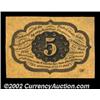 Image 2 : Fr. 1230 5c First Issue Gem New. Well margined, bright, original and with near-perfect centering of.