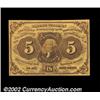Image 1 : Fr. 1230 5ó First Issue Gem New. A fresh, original note, with excellent margins, bright colors and p
