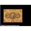 Image 1 : Fr. 1230 5c First Issue Choice New. Important notice: We expect to be auctioning lots at the rate of