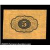 Image 1 : Fr. 1231SP 5c First Issue Wide Margin Pair Superb Gem New. An exceptional pair, ideally matched for.