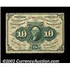 Image 1 : Fr. 1240 10c First Issue Very Choice New. Fully and deeply perforated all the way around, with good.