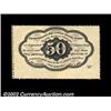 Image 2 : Fr. 1310 50ó First Issue Choice New. Fully perforated with a strip of margin outside the perforation