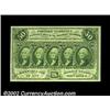 Image 1 : Fr. 1312 50c First Issue Superb Gem New. The second of two spectacular Fr. 1312's. This one has marg