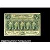 Image 1 : Fr. 1312 50c First Issue Very Choice New. A near-Gem example of this popular type. The back centerin