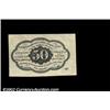 Image 2 : Fr. 1312 50c First Issue Very Choice New. This well centered, bright example comes quite close to th