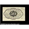 Image 2 : Fr. 1312 50c First Issue Choice About New. An attractive, well margined example with excellent cente