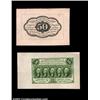 Image 1 : Fr. 1313SP 50ó First Issue Wide Margin Pair Choice About New. The back has a minor pinhole in the wi