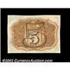 Image 2 : Fr. 1232 5c Second Issue Superb Gem New. This is the most common Second Issue number, but it's not l