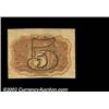 Image 2 : Fr. 1232 5c Second Issue Very Choice New. A near-Gem example. Important notice: We expect to be auct
