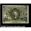 Image 1 : Fr. 1232 5c Second Issue Very Choice New. Quite close to the full Gem grade. Important notice: We ex