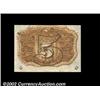 Image 2 : Fr. 1235 5c Second Issue Choice New. This is very high grade for this scarce Fiber Paper issue. The.