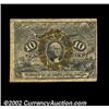 Image 1 : Fr. 1246 Milton 2R10.3c 10ó Second Issue Inverted Back Surcharge Fine. About a dozen individual piec
