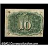 Image 2 : Fr. 1249 10c Second Issue Choice New. This scarce Fiber Paper 10c note is Gem but for its centering.