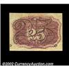 Image 2 : Fr. 1284 25ó Second Issue Choice New. This is the variety with the lighter lilac-color ink on the ba