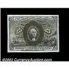 Image 1 : Fr. 1285 25c Second Issue Gem New. Beautifully margined, bright and attractive, with the back center