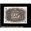 Image 2 : Fr. 1285 25c Second Issue Gem New. Beautifully margined, bright and attractive, with the back center