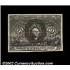 Image 1 : Fr. 1321 50c Second Issue Extremely Fine. This scarce Fiber Paper note is lightly quarter-folded, bu