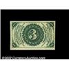 Image 2 : Fr. 1226 3c Third Issue Very Choice New. This perennially popular Three Cent note comes very close t