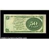 Image 2 : Fr. 1376 50c Fourth Issue Stanton Very Choice New. A brightly colored Stanton that would rate the fu