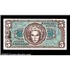 Image 1 : Series 651 $5 Gem New. A gorgeous note, with deep, original embossing, perfect centering of both sid