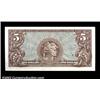 Image 2 : Series 651 $5 Gem New. A gorgeous note, with deep, original embossing, perfect centering of both sid