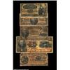 Image 1 : Five Better Chihuahua, Mexico Notes.Banco de Chihuahua 25 centavos 1889 Pick S118 VGEl Banco Comecia