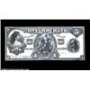Image 1 : Toronto, ON- The Ontario Bank $5 Jan. 1, 1898 Ch. 555-20-02A face and back Proof, the face Proof wit