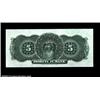 Image 2 : Toronto, ON- The Dominion Bank $5 Jan. 1, 1896 Ch. 220-16-02A gorgeous fully green tinted Specimen,.