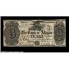 Image 1 : Allegan, MI- The Bank of Allegan $3 Dec. 30, 1837 G6 Bowen 3An attractive example of this scarcer Mi