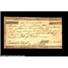Image 1 : Houston, TX - Republic of Texas Treasury Warrant $60.97 Jan. 1, 1838 Cr. HW6 Medlar 18This issue was