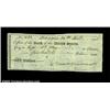Image 1 : Philadelphia, PA - Bank of the United States $500 Apr. 20, 1796A check on the original Bank of the U