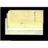 Image 2 : Historical Checks. A nice group of 21 checks of various historical importance, including a small gro
