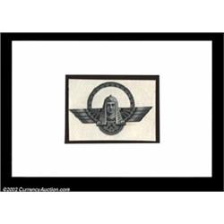 Bond Vignette. A clipped vignette from a 1000 peso Columbian bond, measuring approximately 3 1/4" by