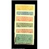 Image 2 : Set of Six 1893 Columbian Exposition Admittance Tickets. A group of six tickets that were printed by