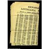 Image 2 : Lottery Handbill - Winning Numbers for the Louisiana State Lottery, 1888. A nice, large handbill, wi