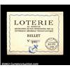 Image 1 : Lottery Ticket - Comapgnie Generale Transatlantique. A nice lottery ticket from the S.S. Normandie,.