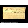 Image 2 : Lottery Ticket - Providence, RI Street Lottery 1761. A very nice high grade colonial lottery ticket.