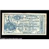 Image 1 : Lottery Ticket - New York, NY. This 1870's-style ticket is printed in blue, and it refers to itself.