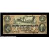 Image 1 : East Haddam, CT- The Bank of New England $2 Oct. 10, 1860 A5A lovely example which is altered from a