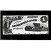Image 1 : Litchfield, CT- Litchfield Bank $1 G2a ProofEx-ABNCo sale Proof. Uncirculated, 6 POC, with two small