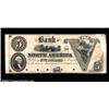 Image 1 : Washington, DC- Bank of North America $5 G8 ProofA scarce card mounted Proof with some damage at the